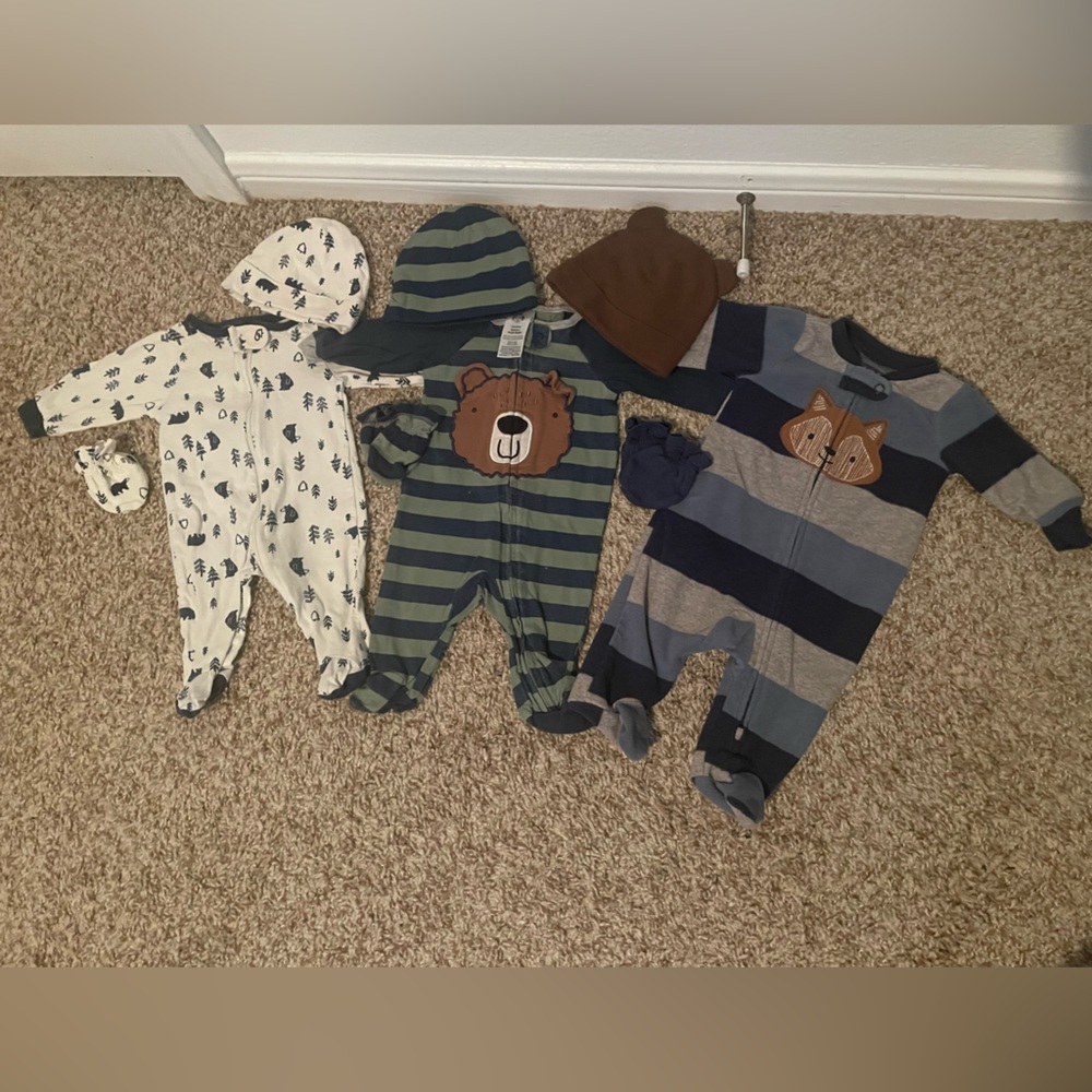Baby Carter’s onesie bundle